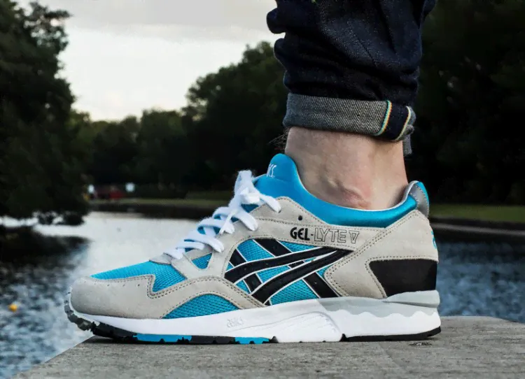 Asics Gel Lyte V ATOMIC BLUE GREY H435l-4190