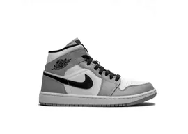 Jordan 1 Mid Light Smoke Grey