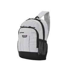 Рюкзак WENGER с одним плечевым ремнем 13 , ткань Grey Heather, 24x14x34,3 см, 12 л - 2610424550