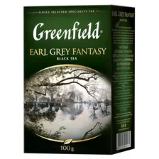 Чай Greenfield Earl Grey Fantasy чёрный крупнолистовой, 100г