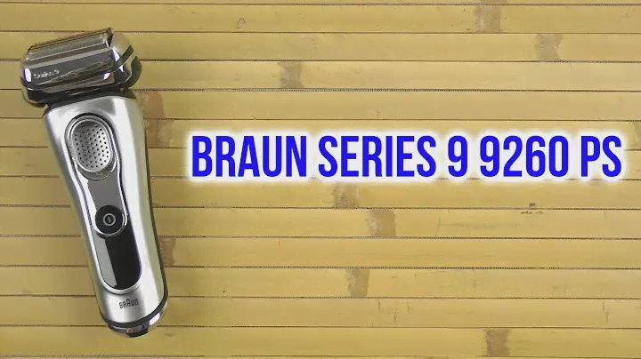 Распаковка BRAUN Series 9 9260 PS