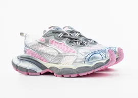 Кроссовки Balenciaga 3XL "Silver/Grey/Pink" (F356)