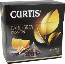 Чай черный Curtis Earl grey passion 20 пакетиков