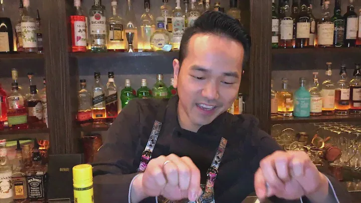 Antonio Lai from Quinary (Hong Kong): Earl Grey Caviar Martini