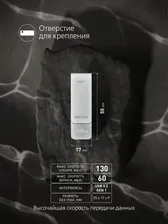 Флешка USB-накопитель 3.0/3.2 Gen.1 128GB M1 Metal Grey (SB128GM1G)