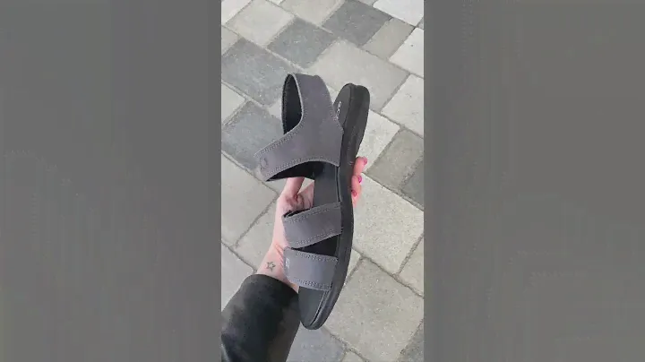Мужские летние кожаные сандалии E-series Grey, кожаные сандали / босоножки, шлёпанцы 90сір літо