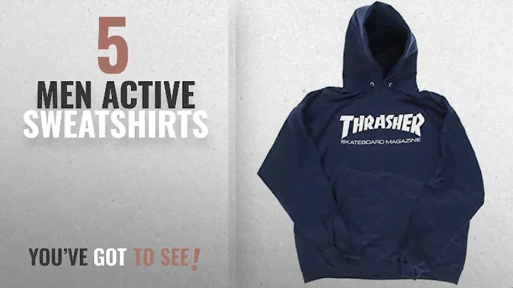 Thrasher Active Sweatshirts [ Winter 2018 ] | New & Popular