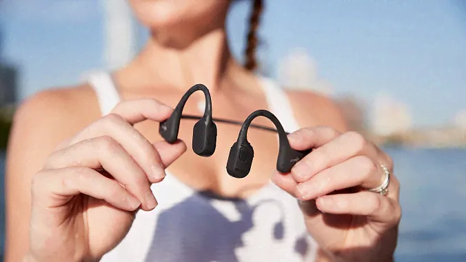 AfterShokz Aeropex Lunar Grey-1