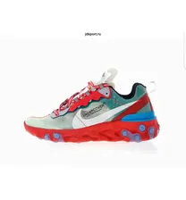 Кроссовки Nike React Element 87 Grey/Red/White