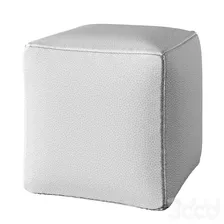 Pouf LAMA grey by Bloomingville - Другая мягкая мебель - 3D модель