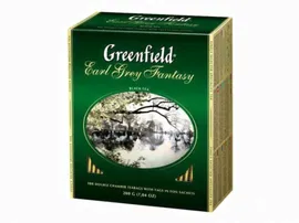 Чай Гринфилд Earl Grey fantasy (бергамот) 100пакетов