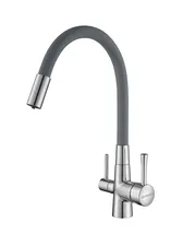 Смеситель для кухни с подключением к фильтру Shimizu Lux Water Filter Grey-s smz 1006573