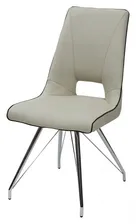 Стул LABUAN LIGHT GREY, экокожа