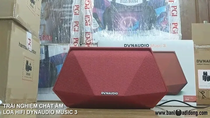Trải nghiệm chất âm loa hifi DYNAUDIO MUSIC 3 : Wifi, Apple AirPlay, Spotify đỉnh cao âm thanh