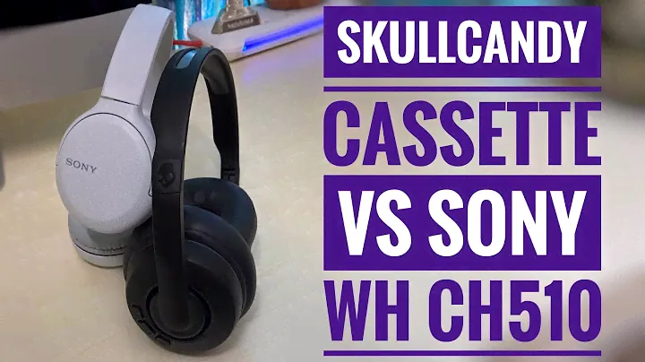 Skullcandy Cassette Wireless Unboxing and review | vs Sony WH CH510