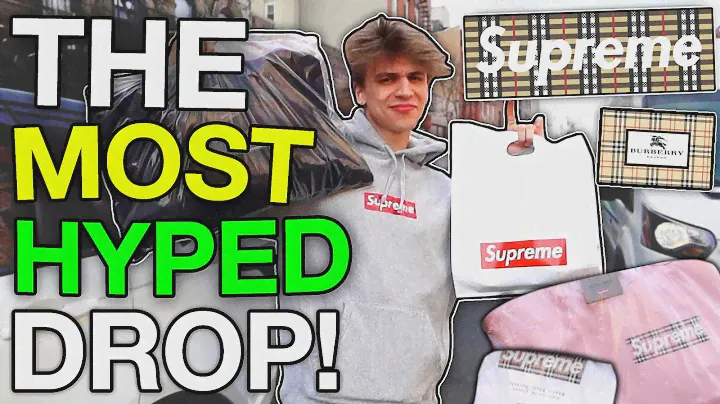 CRAZY SUPREME BOX LOGO DROP IN NEW YORK CITY!! (Buying Burberry Box Logos at RETAIL SS22)