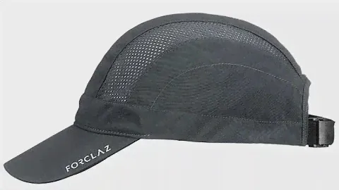 Ventilated Trekking Cap MT-500 Grey Forclaz