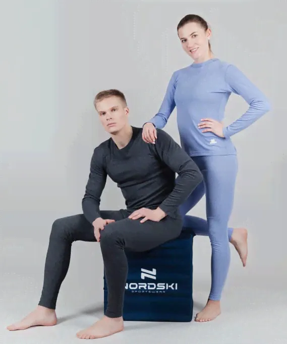Комплект термобелья Nordski Soft Grey-2