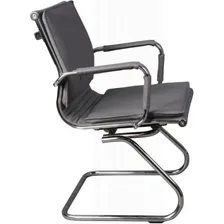 Кресло БЮРОКРАТ CH-993-Low-V серое, экокожа CH-993-LOW-V/GREY