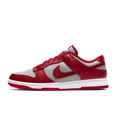 Nike Dunk Low Retro Medium Grey Varsity Red UNLV (2021)