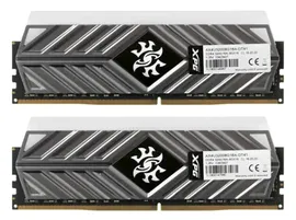 Оперативная память 16GB ADATA DDR4 3200 DIMM XPG SPECTRIX D41 RGB Grey Gaming Memory AX4U32008G16A-DT41 Non-ECC, CL16, 1.35V, Heat Shield, Kit (2x8GB)