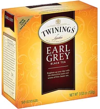 Twinings Classics Черный чай Earl Grey - 50 чайных пакетов