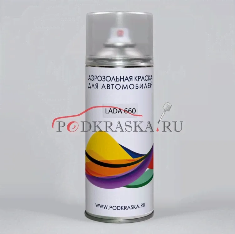 8V KIA Серый металлик, Midnight Grey. Аэрозольный баллон.-0